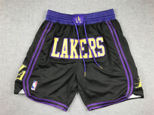 Novo shorts de bolso preto masculino versão Los Angeles Lakers City basquete comprar usado  Enviando para Brazil