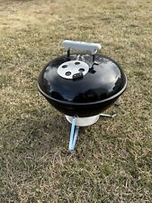 Used, Weber Smokey Joe Silver 14-in Black Kettle Charcoal Grill New Never Used No Box for sale  Shipping to South Africa