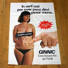 Ginnic club poster usato  Torino