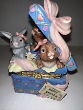 vintage bunny treasure box for sale  Townsend