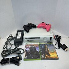 Console Xbox 360 original branco pacote com 60 GB controles e acordes de jogos ~testado~ comprar usado  Enviando para Brazil
