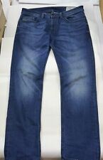 Usado, Jeans DIESEL Thavar Slim Skinny Lavagem Escura Azul Jeans Rígido Masculino Tamanho 32x32 $220 comprar usado  Enviando para Brazil