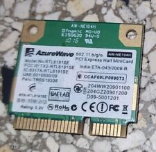 AzureWave RTL8191SE PCI Express Wireless WiFi NIC 54Mbps 802.11n for sale  Shipping to South Africa