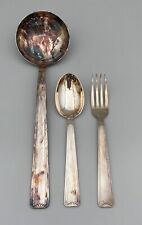 Silver metal cutlery d'occasion  Expédié en Belgium