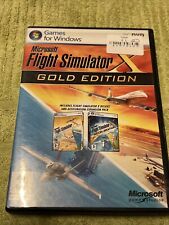 Microsoft Flight Simulator X: Gold Edition (PC Windows XP DVD-ROM, 2008), usado comprar usado  Enviando para Brazil