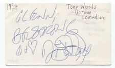 Tony woods signed for sale  Monroe