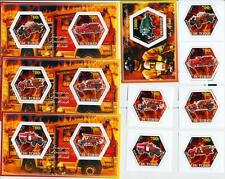 CONJUNTO DE MOTORES DE BOMBEIROS 6 selos hexagonais + 4 s/s Tchad 2014 MNH #tchad2014-91s comprar usado  Enviando para Brazil