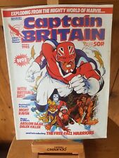 Captain britain rare for sale  DARTFORD