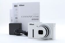 [EXCELENTE COMO NUEVA EN CAJA] Cámara digital compacta Nikon Coolpix P340 blanca JAPÓN segunda mano  Embacar hacia Argentina
