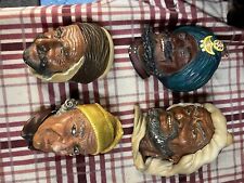 Bossons chalkware heads for sale  COVENTRY