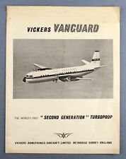 Vickers vanguard manufacturers for sale  BRIGHTON