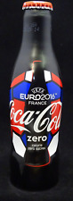 "BOTELLA DE ALUMINIO COCA COLA ZERO (COQUE CERO) DE FRANCIA ""EURO 2016""" segunda mano  Embacar hacia Argentina