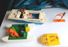 Adventure People Sea Explorer Boat Sled Pontoon Figures Vintage Fisher Price Lot for sale  Shipping to South Africa