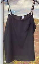 Used, Black camilsole top for sale  NOTTINGHAM
