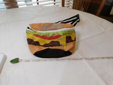 Hollister fanny bag pack cheeseburger hambúrguer hambúrguer bolsa quadril coberturas completas comprar usado  Enviando para Brazil