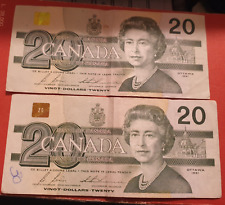 Canada lotto banconote usato  Roma