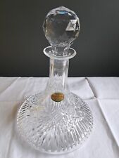 art deco glass decanter for sale  MIDHURST