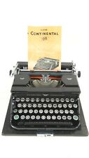 MAQUINA DE ESCRIBIR CONTINENTAL 100 AÑO 1940 TYPEWRITER SCHREIBMASCHINE À ECRIRE comprar usado  Enviando para Brazil