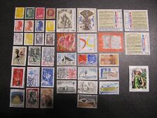 Lot timbres oblitérés d'occasion  Septfonds