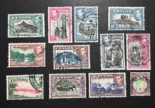 Ceylon stamps 1938 d'occasion  Le Havre-