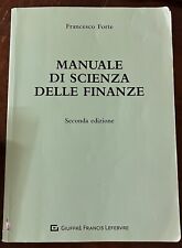 scienza delle finanze usato  Subiaco