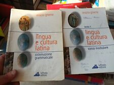Lingua cultura latina usato  Pontecagnano Faiano