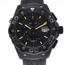 Relógio masculino automático TAG HEUER Aqua racer CAJ2180 calibre 16 blackDial P#130029 comprar usado  Enviando para Brazil