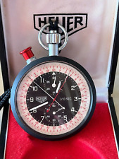RATTRAPANTE cronógrafo Heuer 1/10 segundo dividido relógio temporizador de bolso 2 botões, usado comprar usado  Enviando para Brazil