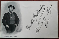 1902 cartolina autografa usato  Roma