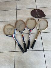 vintage wooden tennis racket for sale  PULBOROUGH