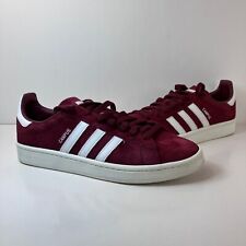 Adidas Originales Campus Para Hombre Talla 9.5 Colegial Borgoña Zapatos BZ0087 segunda mano  Embacar hacia Argentina