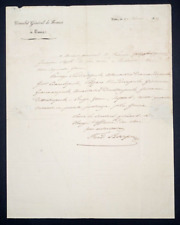 Ferdinand lesseps lettre d'occasion  Fondettes