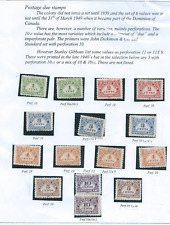 Newfoundland postage dues for sale  SOUTHEND-ON-SEA