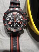 Usado, Invicta S1 Rally relógio cronógrafo masculino 53 mm preto e vermelho silicone 20109 comprar usado  Enviando para Brazil
