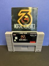 Mortal Kombat 3 Super Nintendo cartucho autêntico com manual original comprar usado  Enviando para Brazil