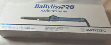 Babyliss pro nano titanium taper barrel curling wand for sale  Shipping to South Africa