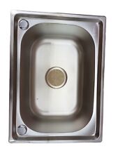 Single Bowl Laundry Sink 35 Litre Stainless Steel Topmount 68201 for sale  Shipping to South Africa