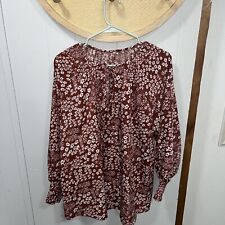 Floral blouse xxl for sale  Cheswick
