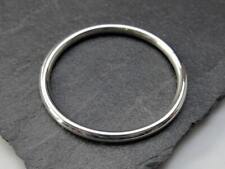 Heavy 14 Gauge Thick Chunky Solid Sterling Silver Round Bracelet Women Bangle US for sale  Shipping to South Africa