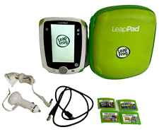 Leap Frog LeapPad Explorer Learning Tablet Green White With 4 Games Case Charger for sale  Shipping to South Africa