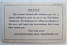Vintage southwester bell for sale  Decatur