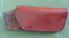 Vintage tan leather for sale  TADLEY