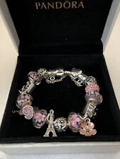 Pandora Bracelet with Charms 16 cm, used for sale  Shipping to South Africa