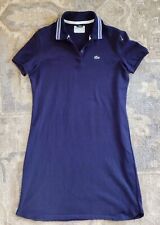 Vestido polo para mujer LACOSTE SPORT talla 40 mediano azul marino AX09 tenis  segunda mano  Embacar hacia Mexico