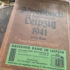 Adressbuch reichsmessestadt le gebraucht kaufen  Leipzig