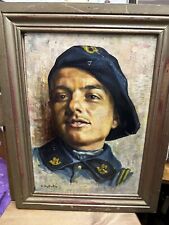 Oil painting military for sale  TONYPANDY