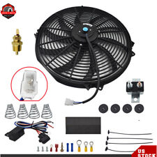 Radiador elétrico 16" ventilador alto 3000+ Cfm termostato interruptor de fiação kit de relé, usado comprar usado  Enviando para Brazil