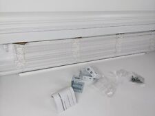 HDC Cordless 2" Faux Wood Blinds in Snow White 38 ½" x 67" Exact Size 38" x 67" for sale  Shipping to South Africa