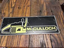 Vintage mcculloch chainsaw for sale  Bloomington