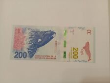 Billete de 200 pesos de Argentina Ballena Franca Austral, usado segunda mano  Argentina 